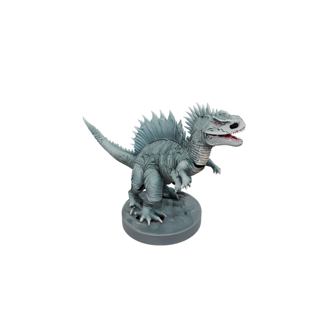 Galaxy Flexi Dimetrodon — dinosaurs 3D print model, STL