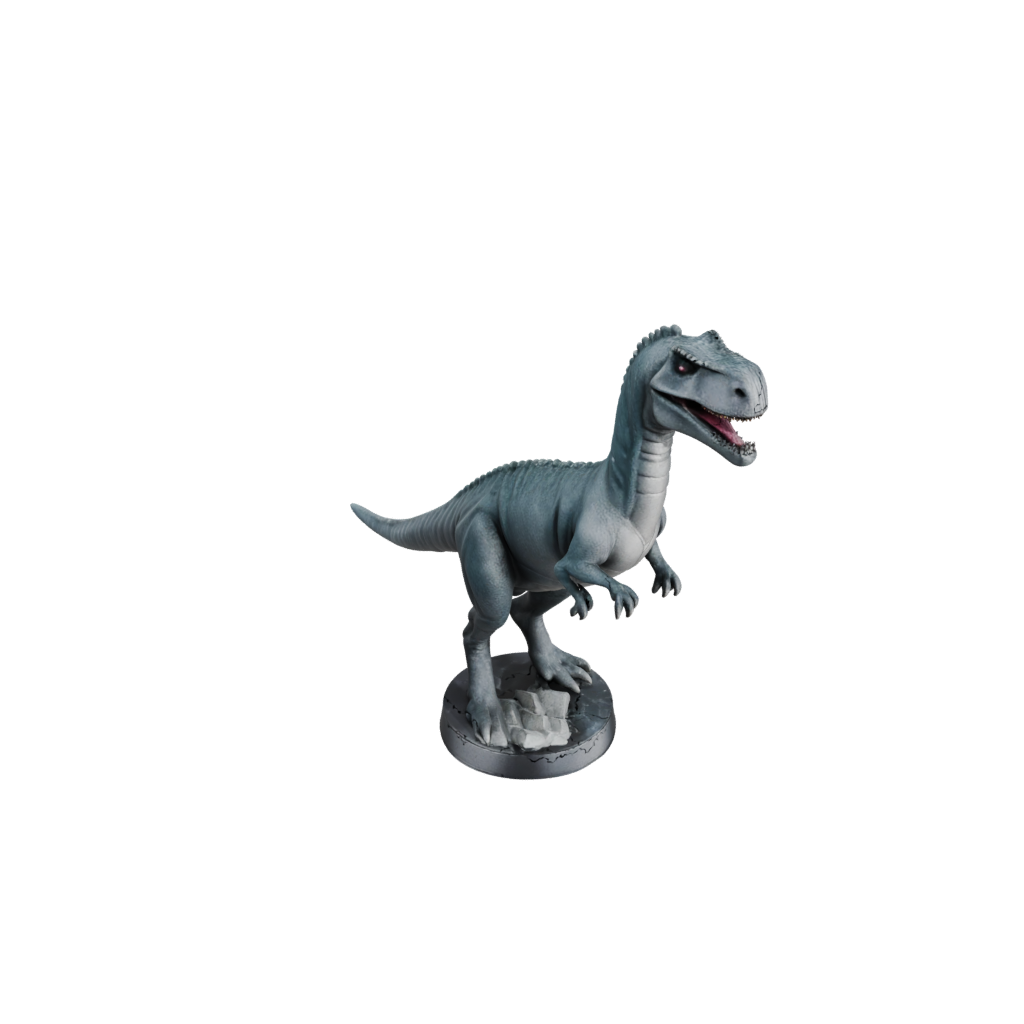 Galaxy Flexi Iguanodon — dinosaurs 3D print model, STL