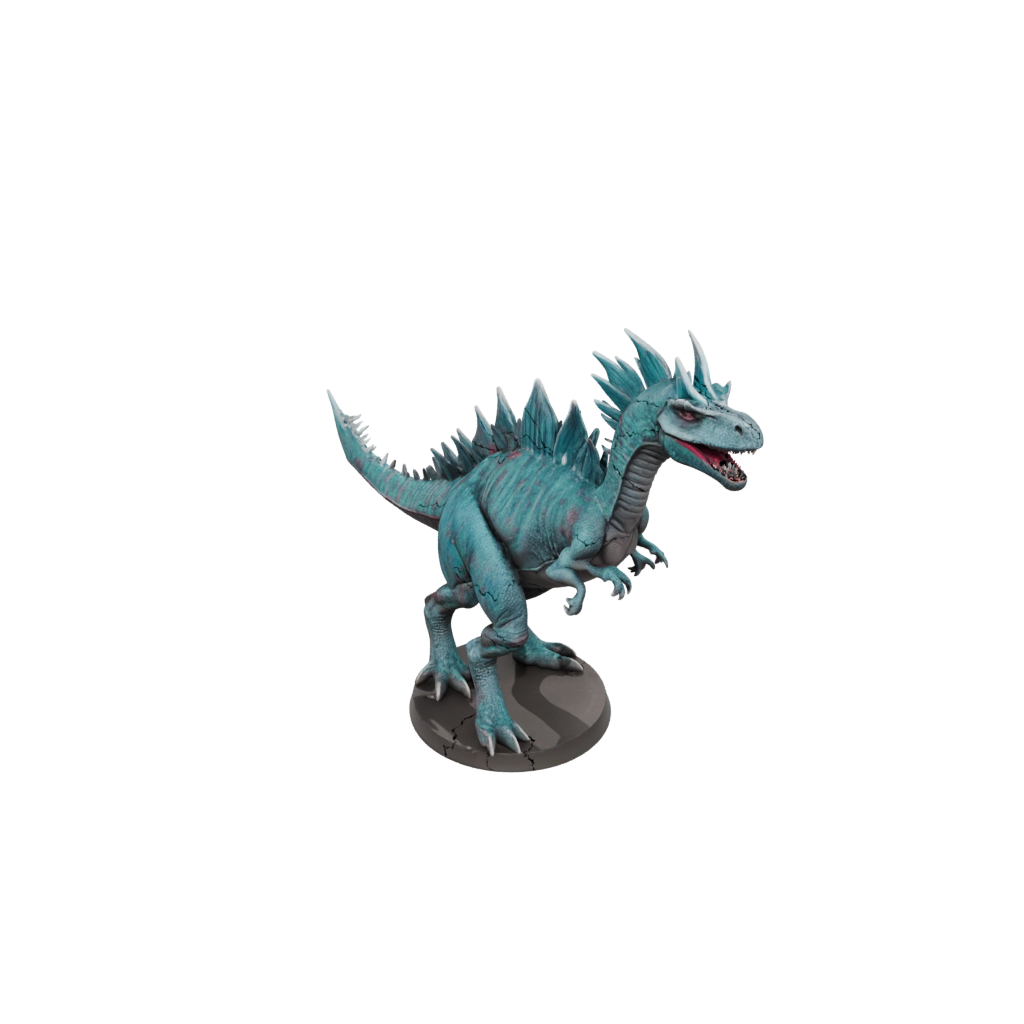 Galaxy Flexi Kentrosaurus — dinosaurs 3D print model, STL