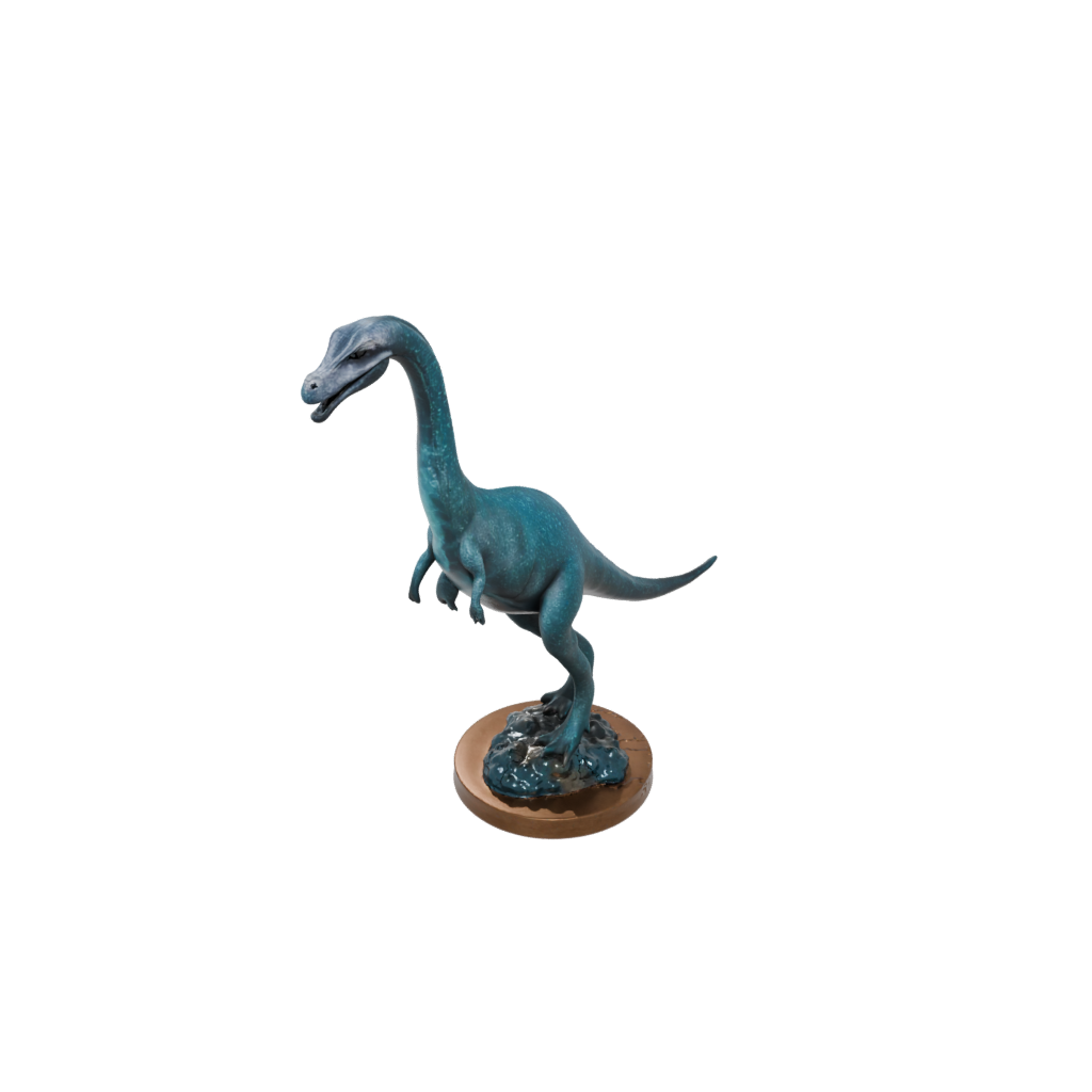 Galaxy Flexi Plesiosaur — dinosaurs 3D print model, STL