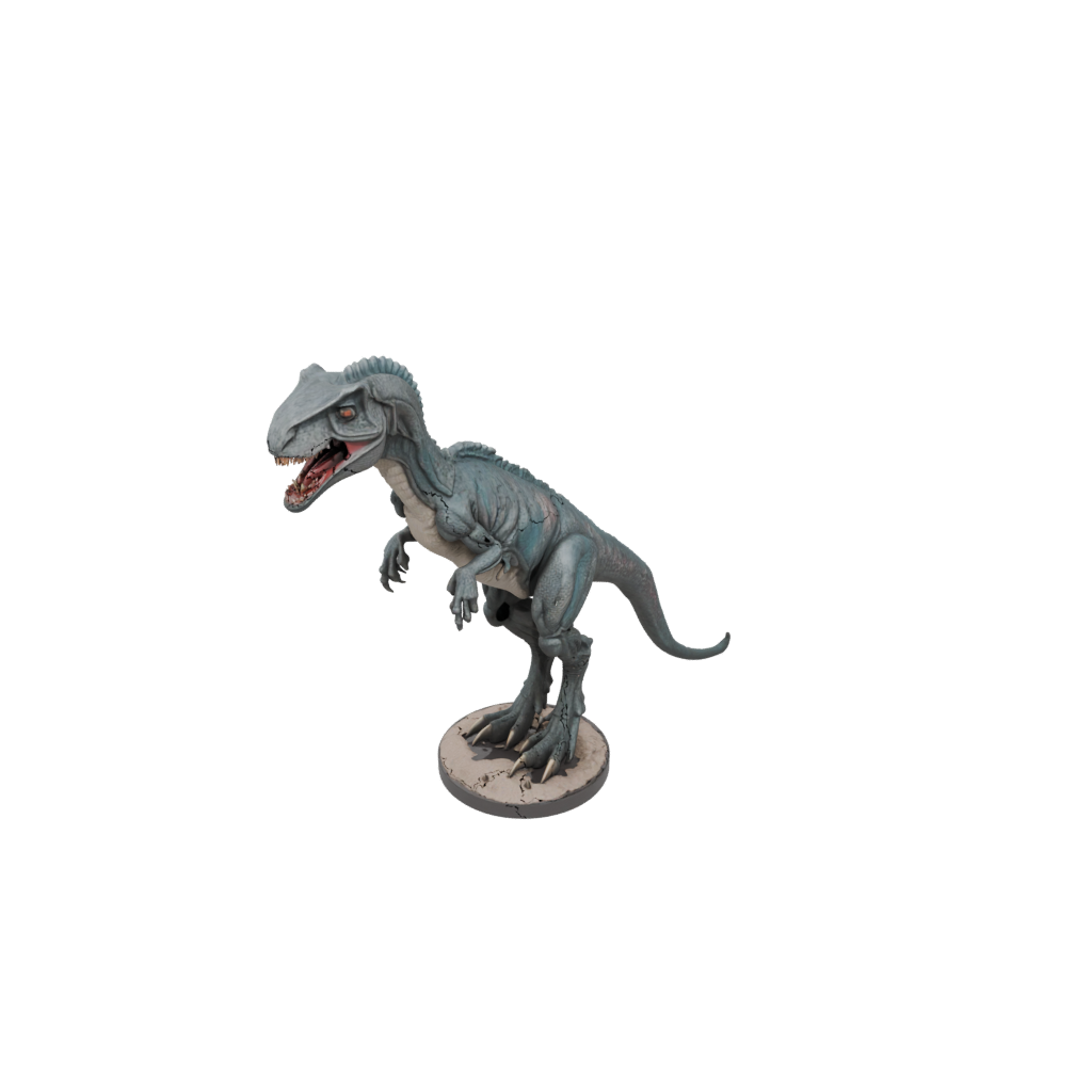 Galaxy Flexi Utahraptor — dinosaurs 3D print model, STL