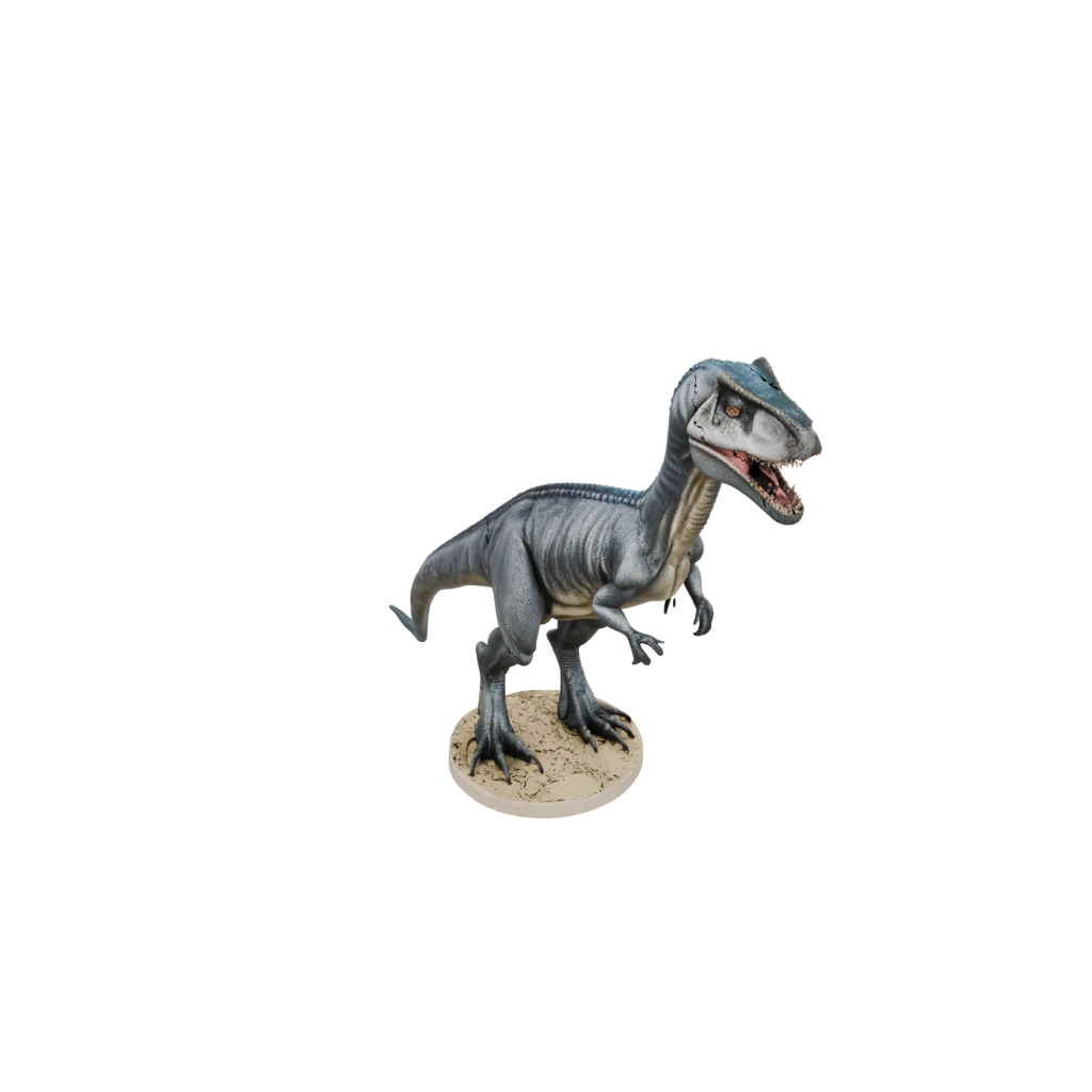 Galaxy Allosaurus — dinosaurs 3D print model, STL