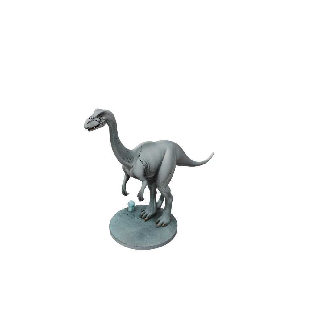 Galaxy Brachiosaurus — dinosaurs 3D print model, STL