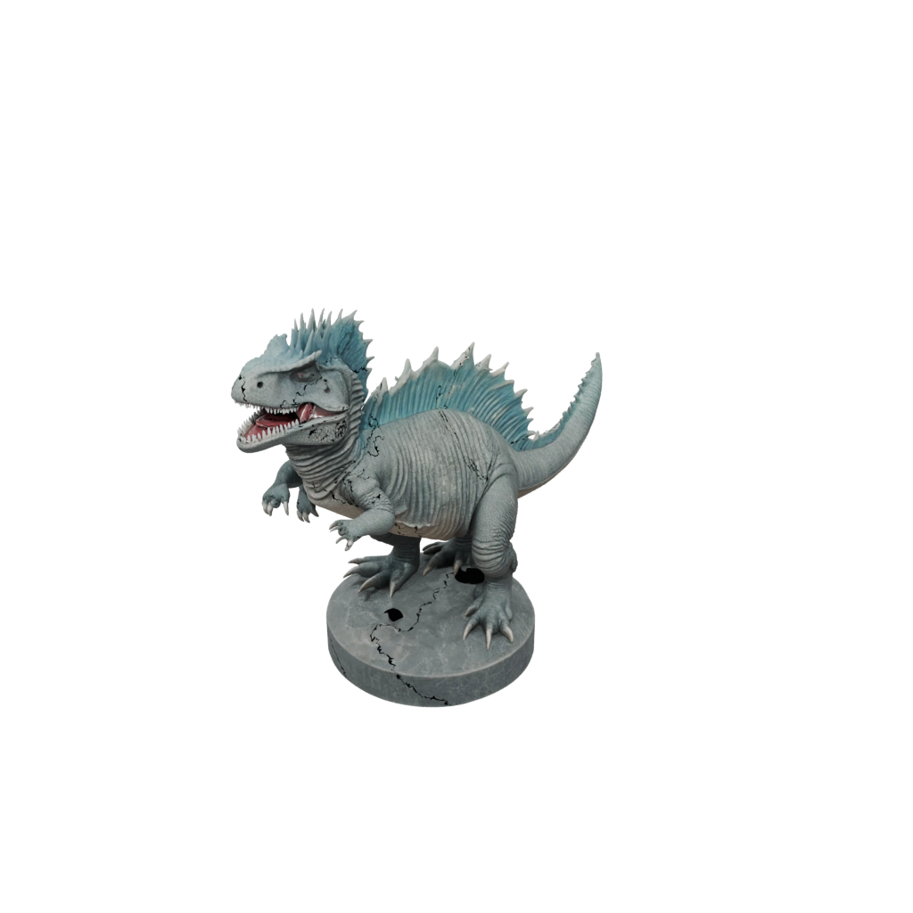 Galaxy Dimetrodon — dinosaurs 3D print model, STL