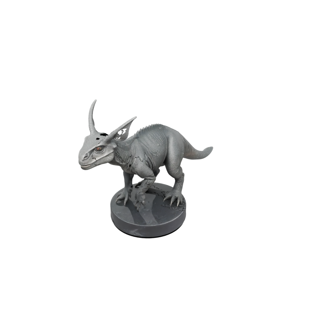 Galaxy Protoceratops — dinosaurs 3D print model, STL