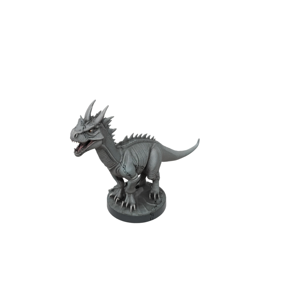 Galaxy Styracosaurus — dinosaurs 3D print model, STL
