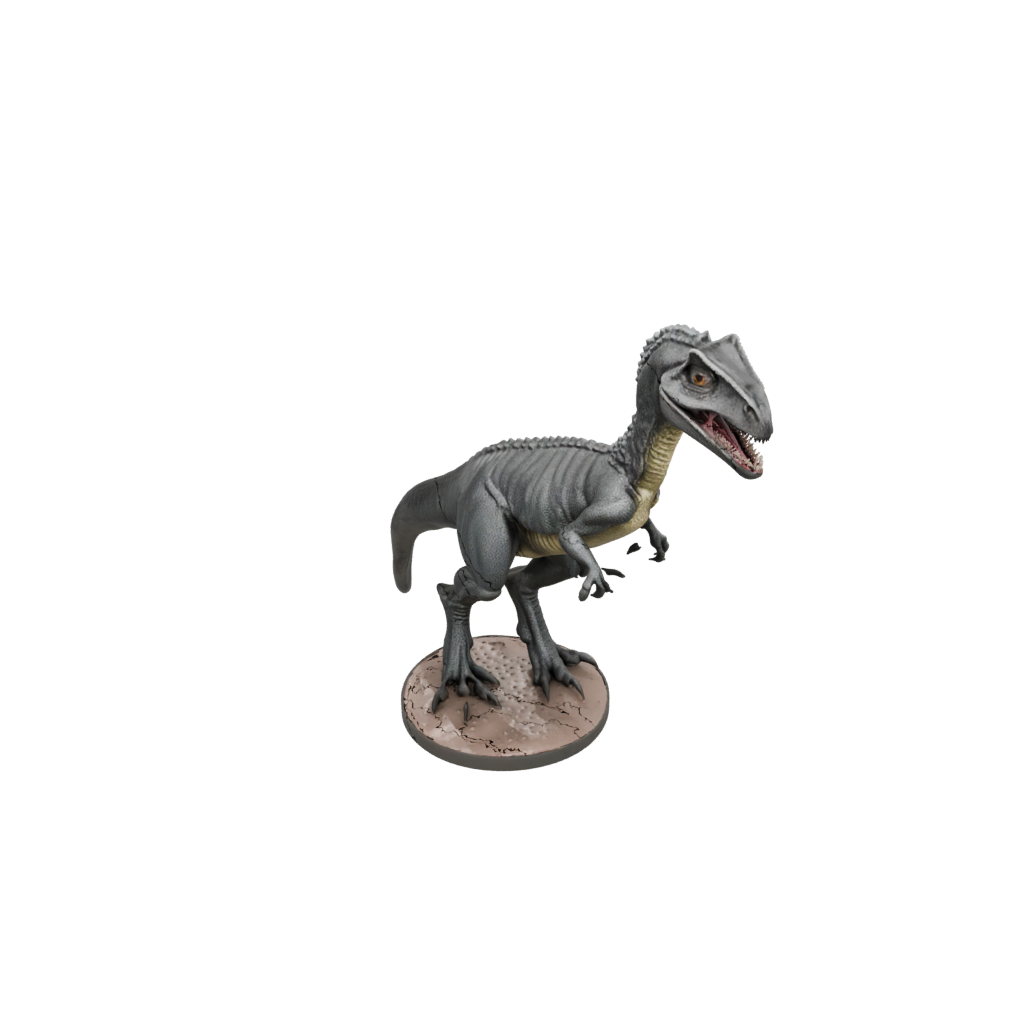Galaxy Utahraptor — dinosaurs 3D print model, STL