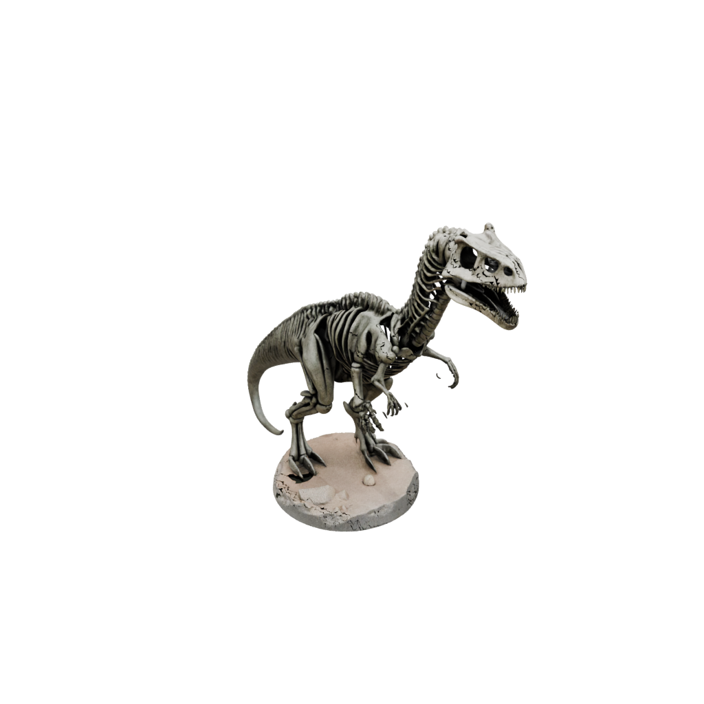 Galaxy Skeleton Giganotosaurus — dinosaurs 3D print model, STL