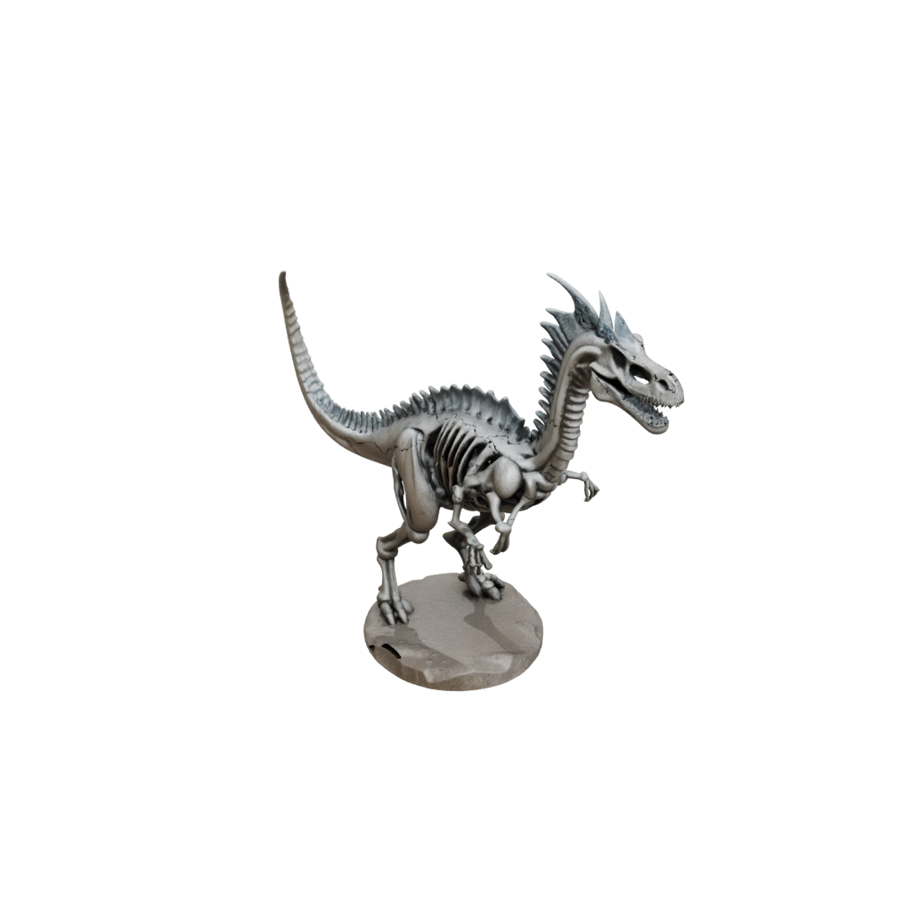 Galaxy Skeleton Kentrosaurus — dinosaurs 3D print model, STL