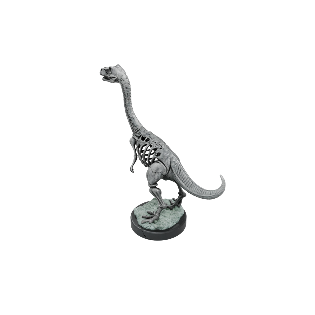 Galaxy Skeleton Plesiosaur — dinosaurs 3D print model, STL