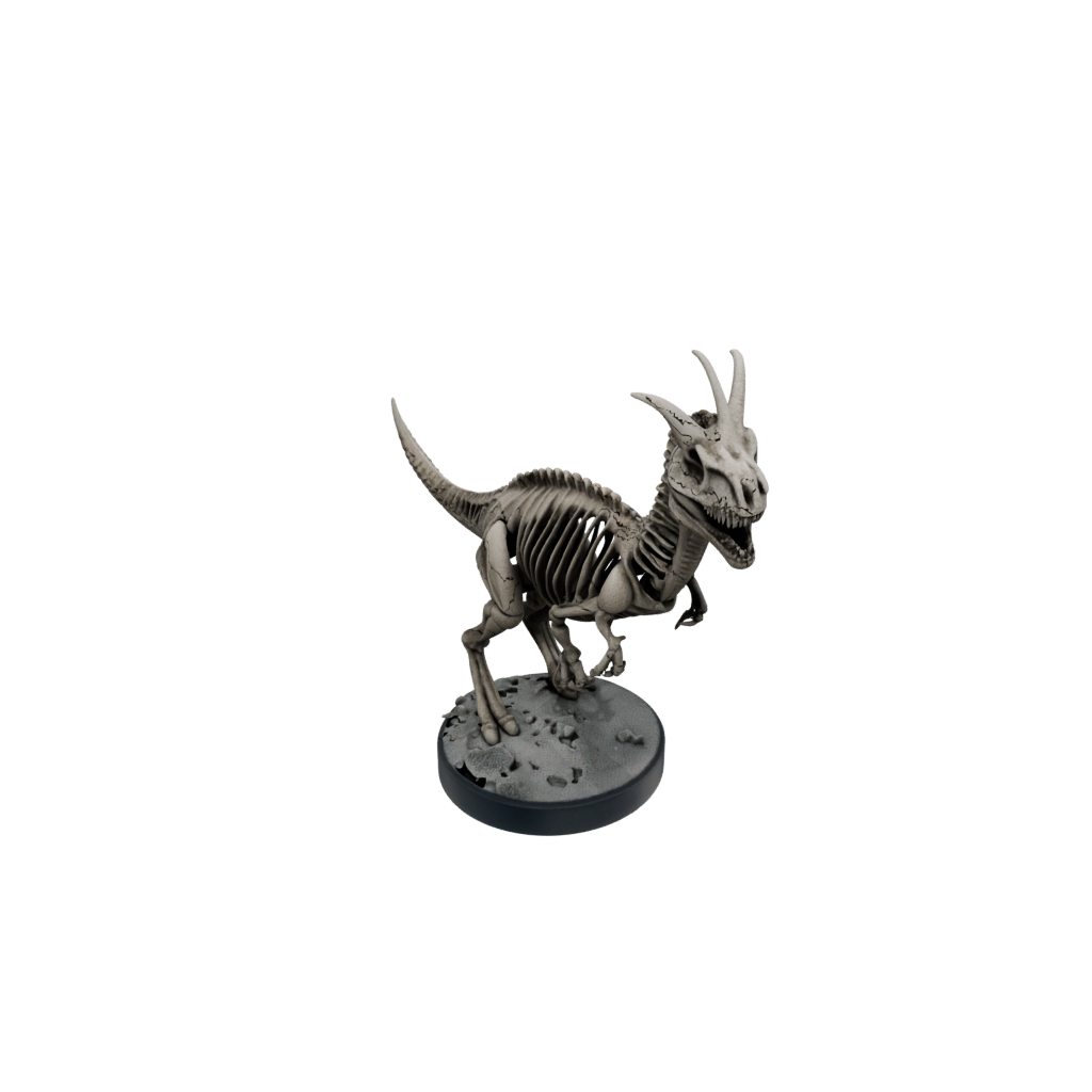 Galaxy Skeleton Protoceratops — dinosaurs 3D print model, STL