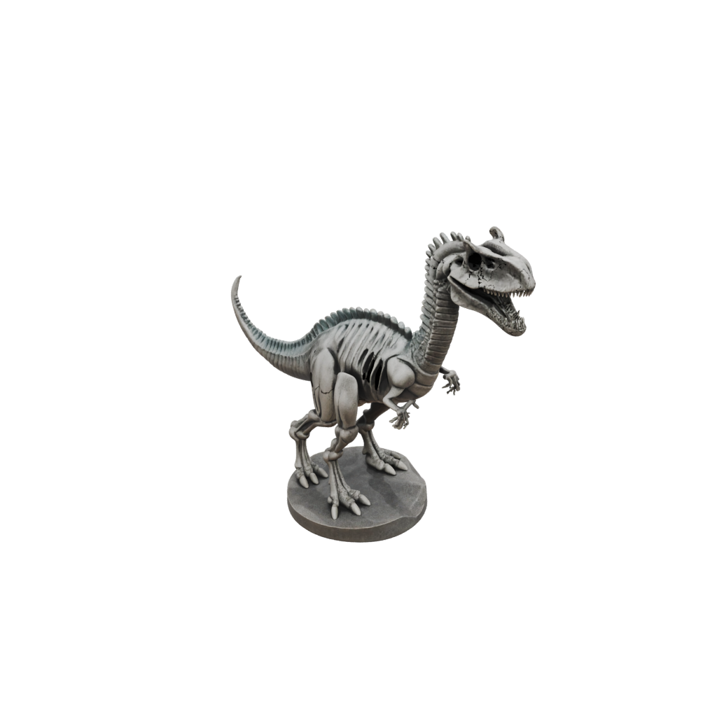 Galaxy Skeleton Spinosaurus — dinosaurs 3D print model, STL