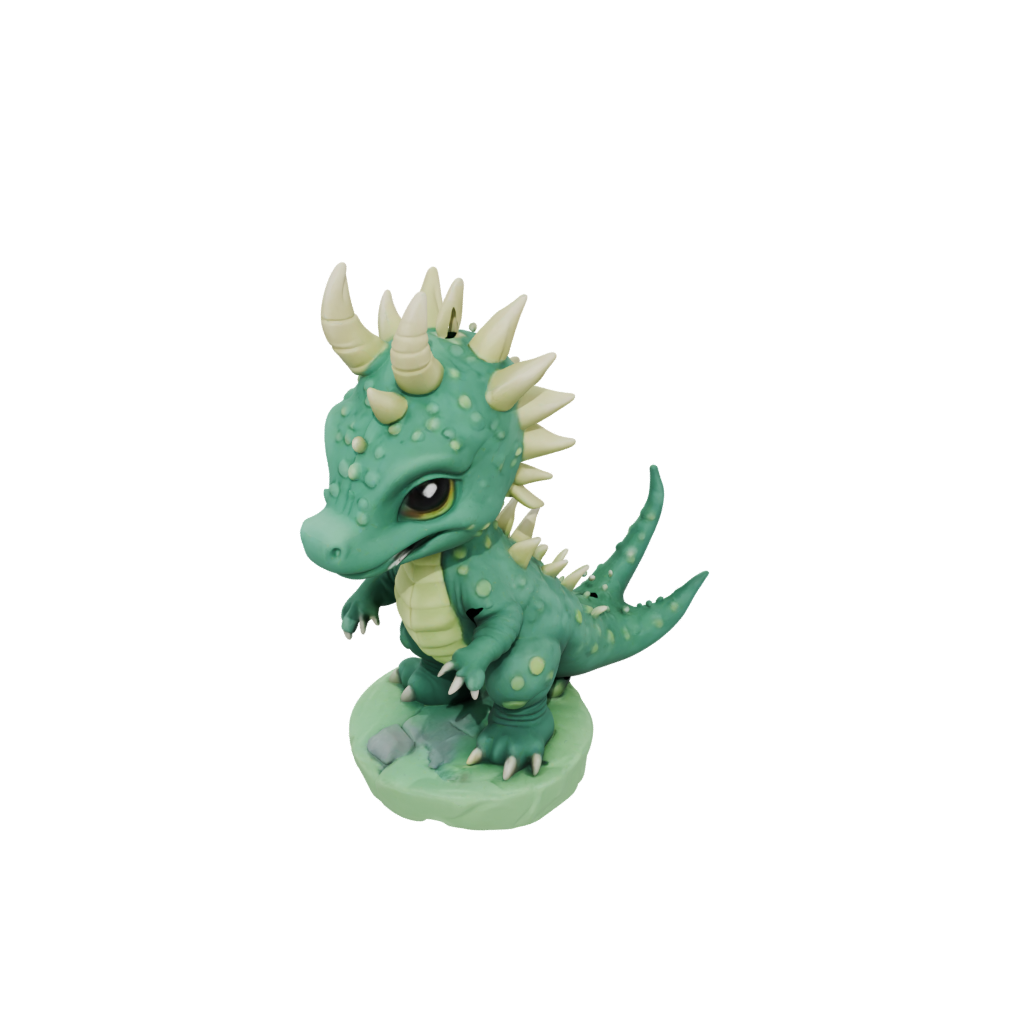 Glow Chibi Styracosaurus