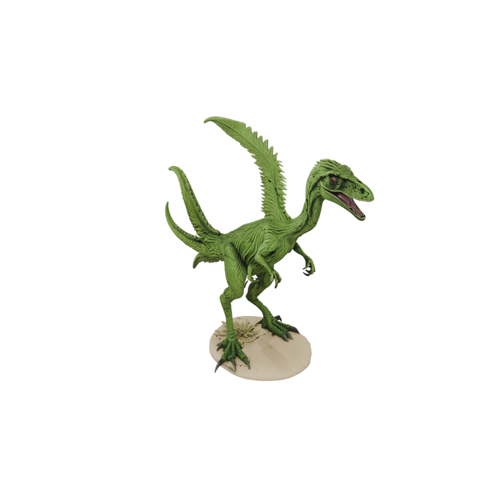 Glow Feathered Deinonychus