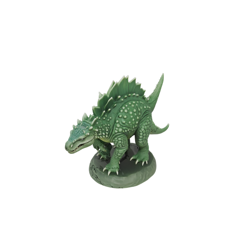 Glow Ankylosaurus — dinosaurs 3D print model, STL