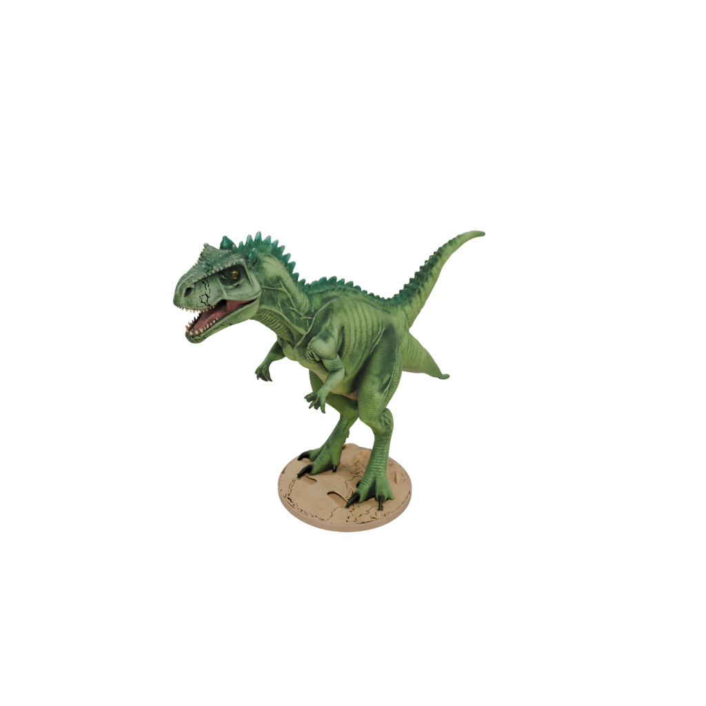 Glow Carnotaurus — dinosaurs 3D print model, STL