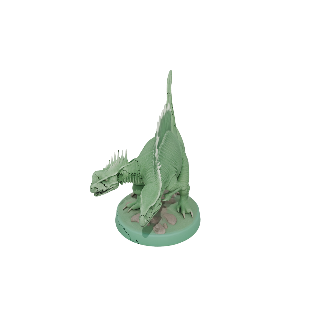 Glow Dimetrodon