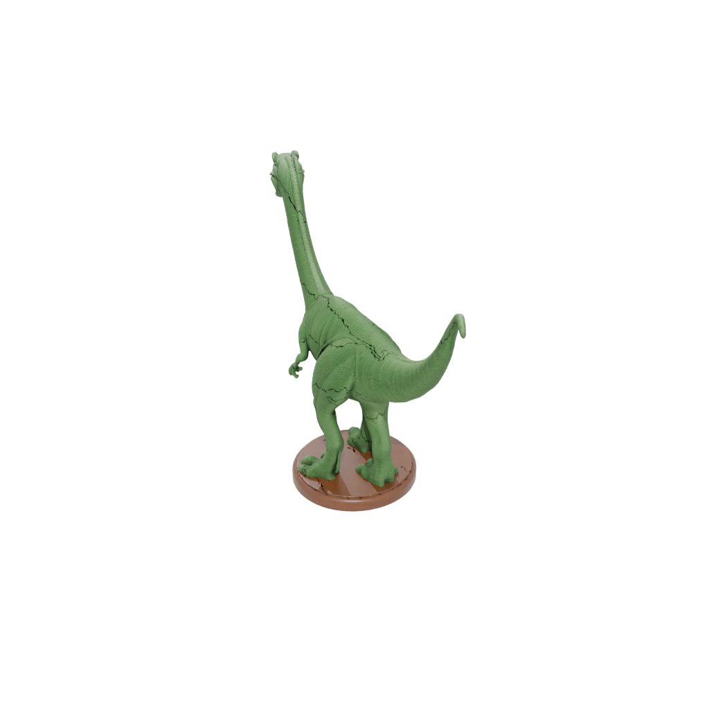 Glow Diplodocus — dinosaurs 3D print model, STL