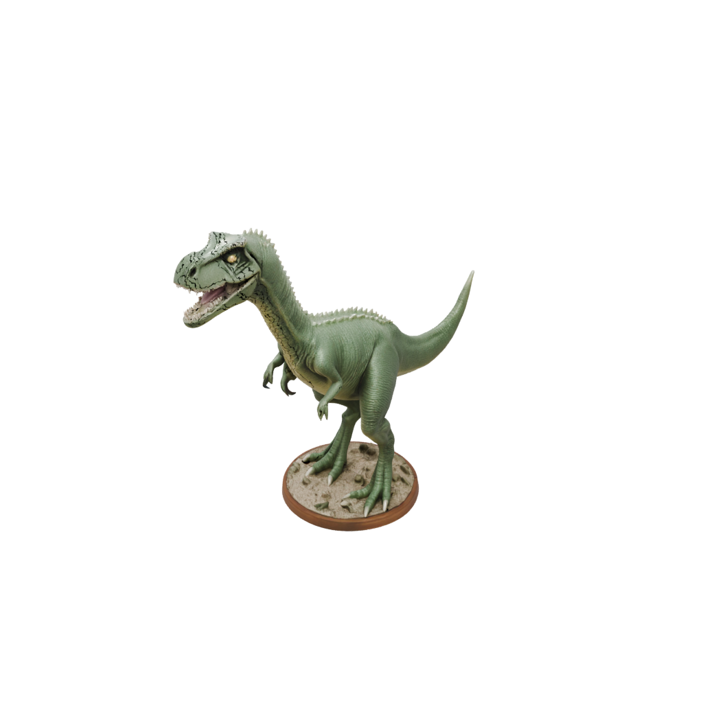 Glow Spinosaurus — dinosaurs 3D print model, STL
