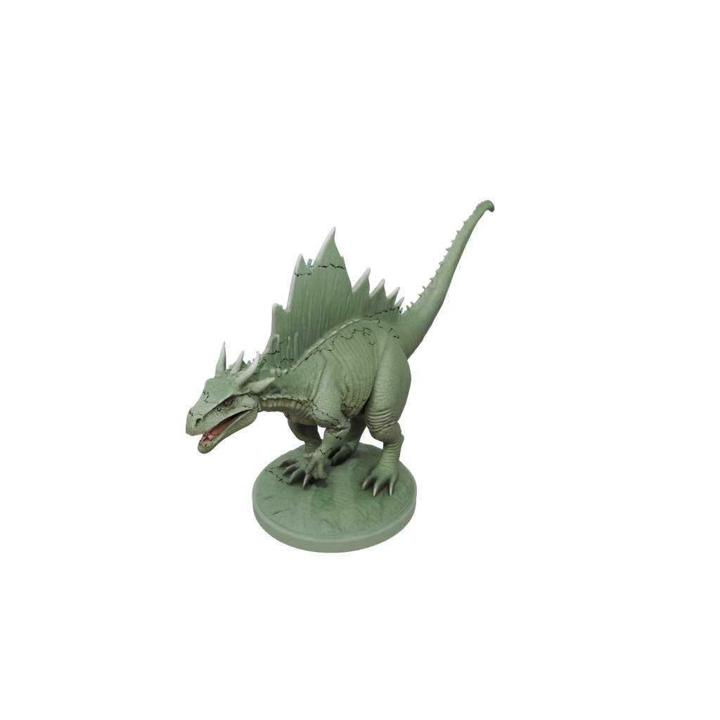 Glow Styracosaurus — dinosaurs 3D print model, STL