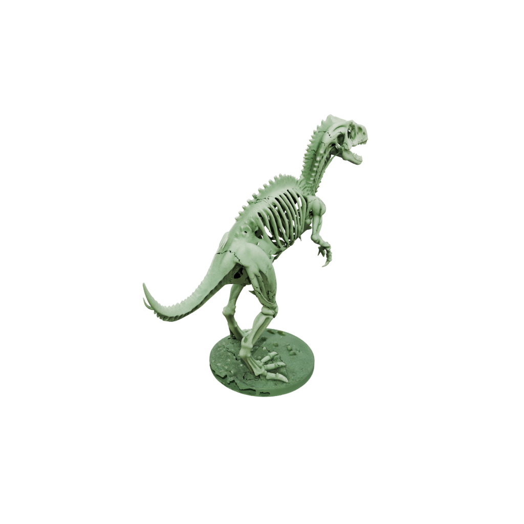 Glow Skeleton Pachycephalosaurus — dinosaurs 3D print model, STL