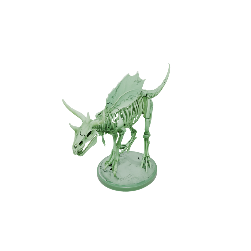 Glow Skeleton Protoceratops
