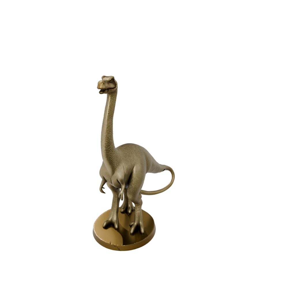 Gold Feathered Brachiosaurus