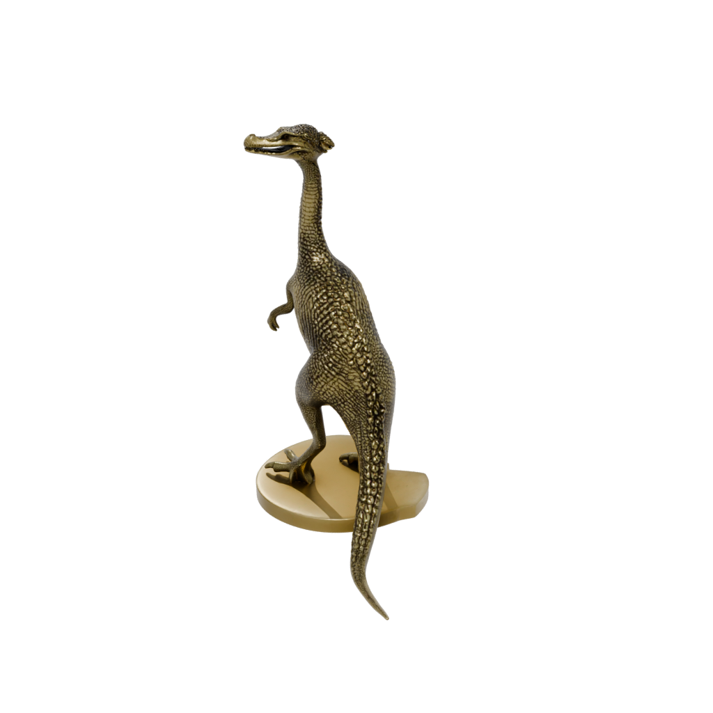 Gold Feathered Plesiosaur — dinosaurs 3D print model, STL