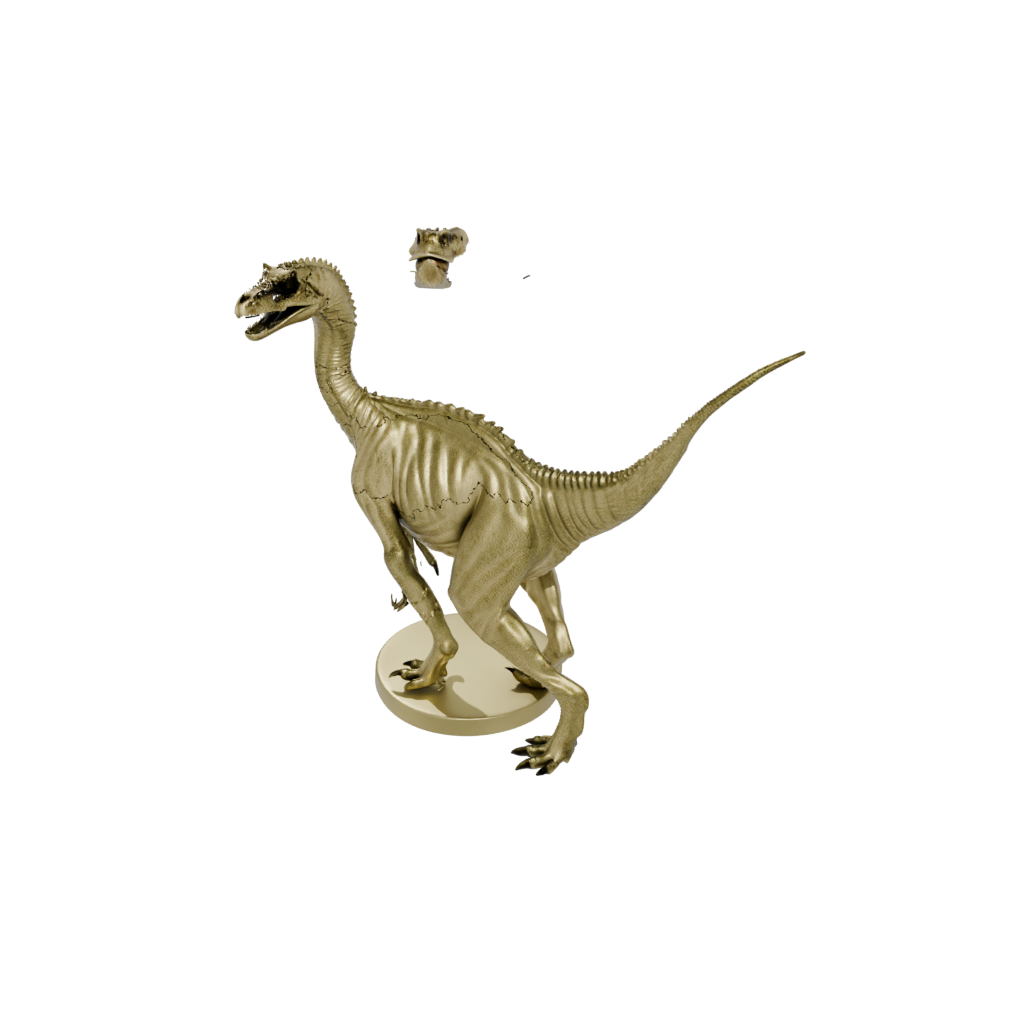 Gold Allosaurus