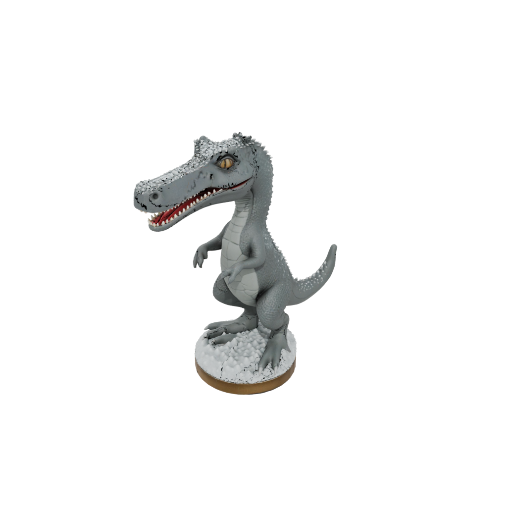 Holiday Chibi Baryonyx — dinosaurs 3D print model, STL