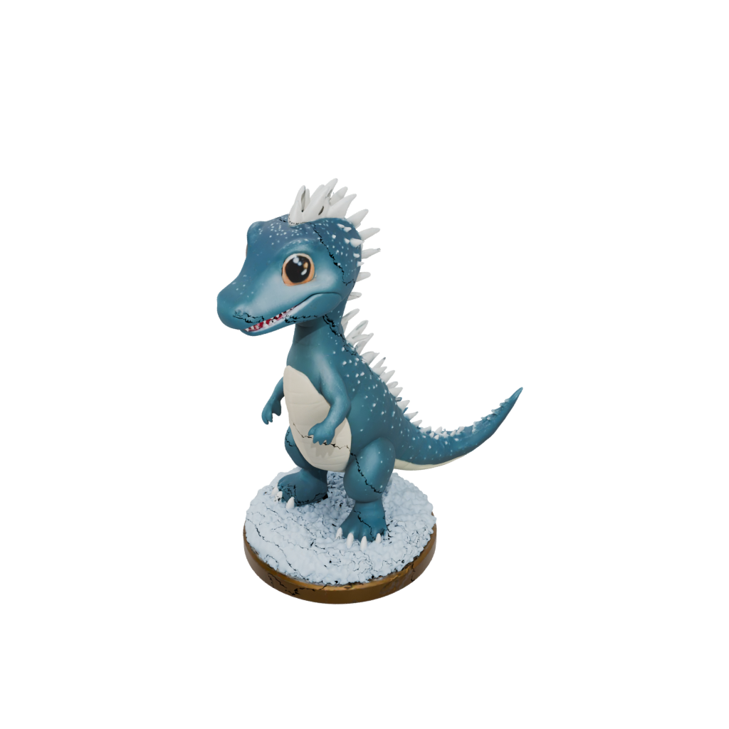 Holiday Chibi Mosasaurus