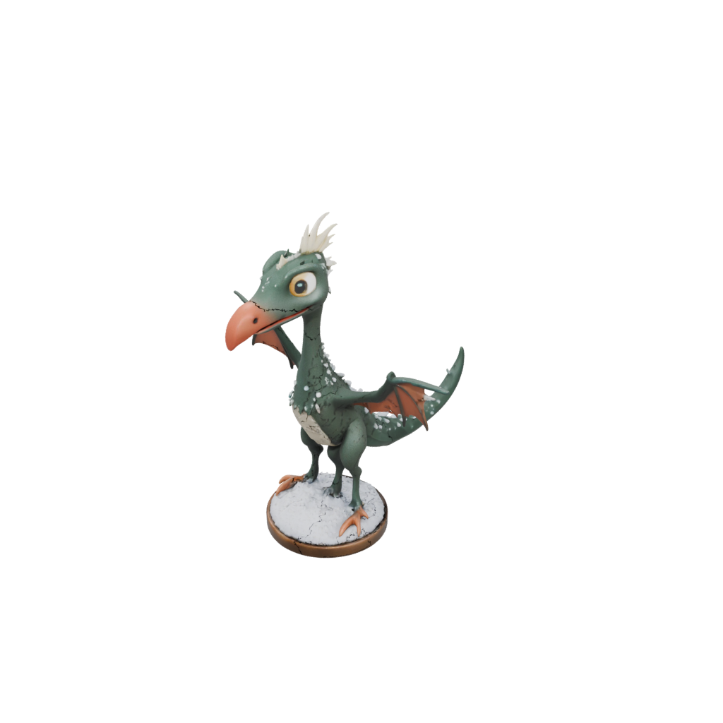 Holiday Chibi Pterodactyl