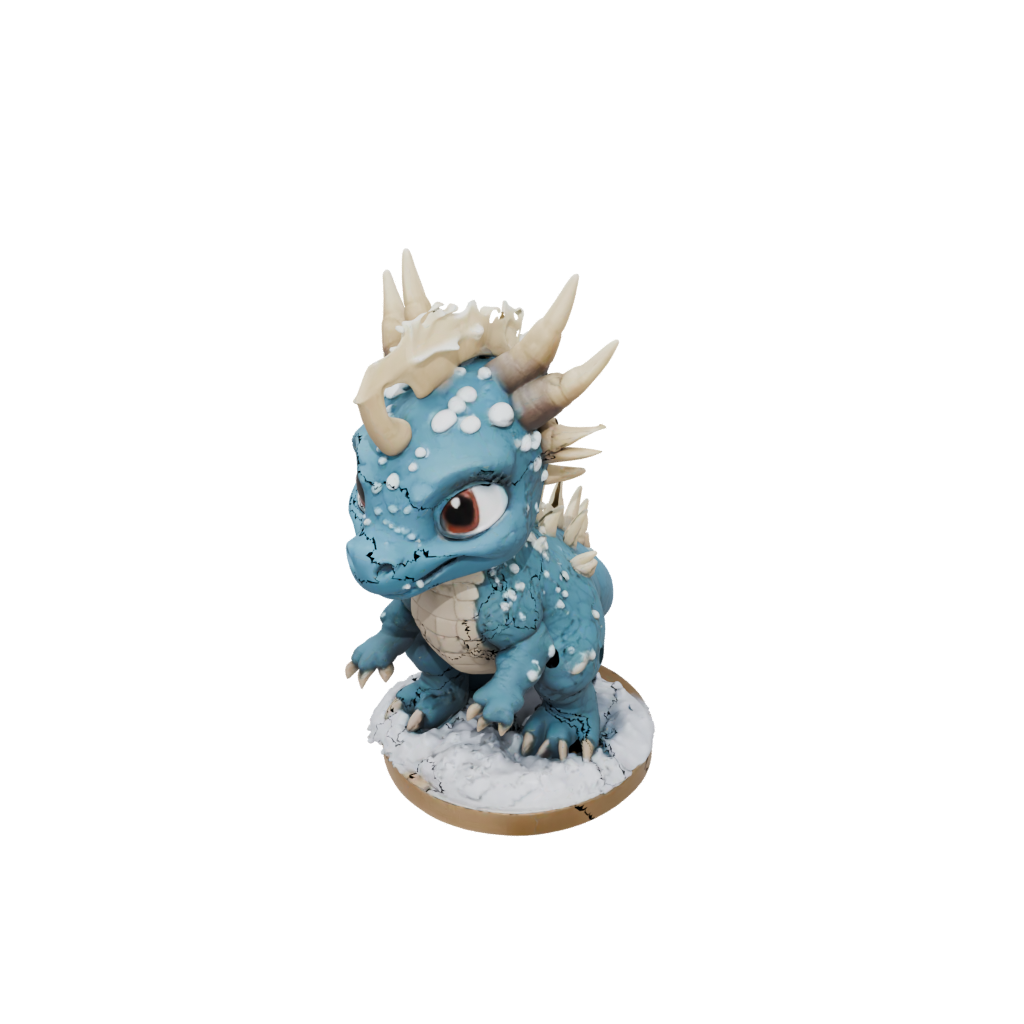 Holiday Chibi Styracosaurus