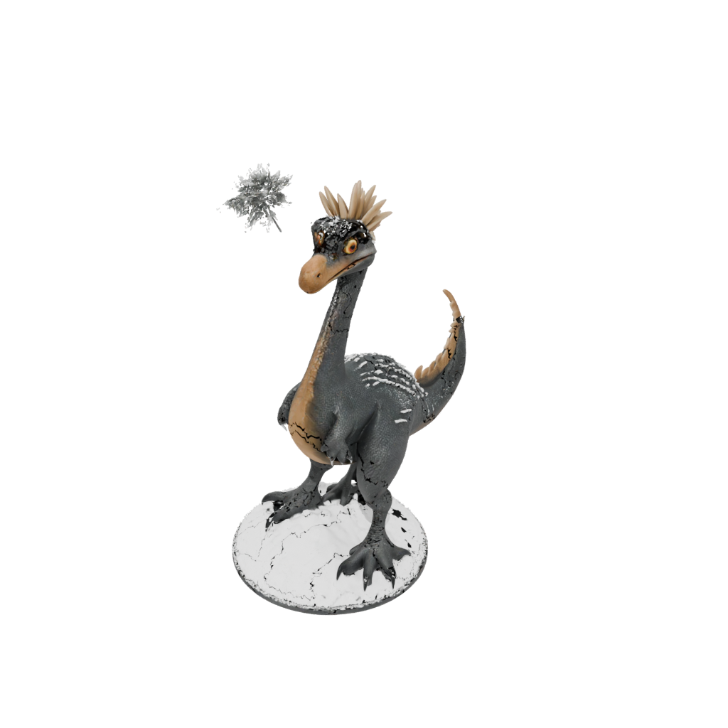 Holiday Chibi Therizinosaurus