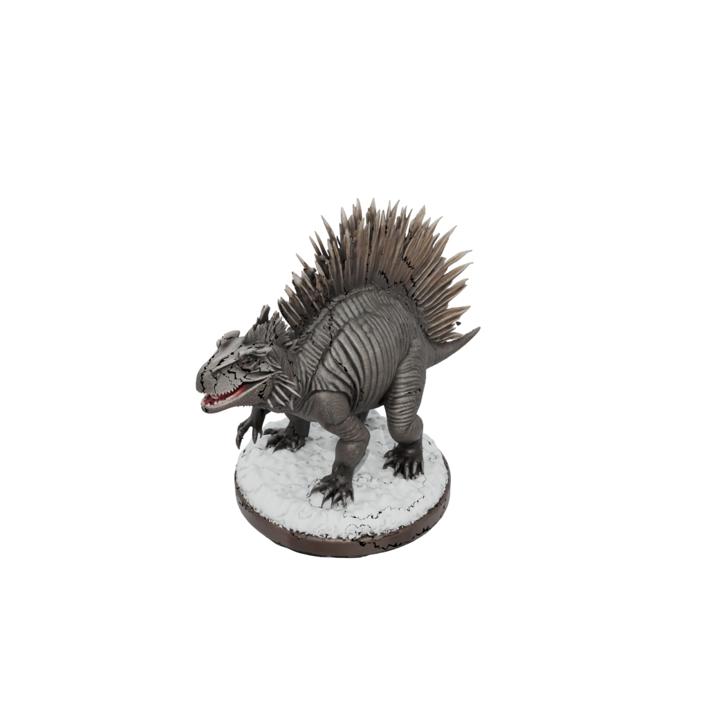 Holiday Feathered Dimetrodon