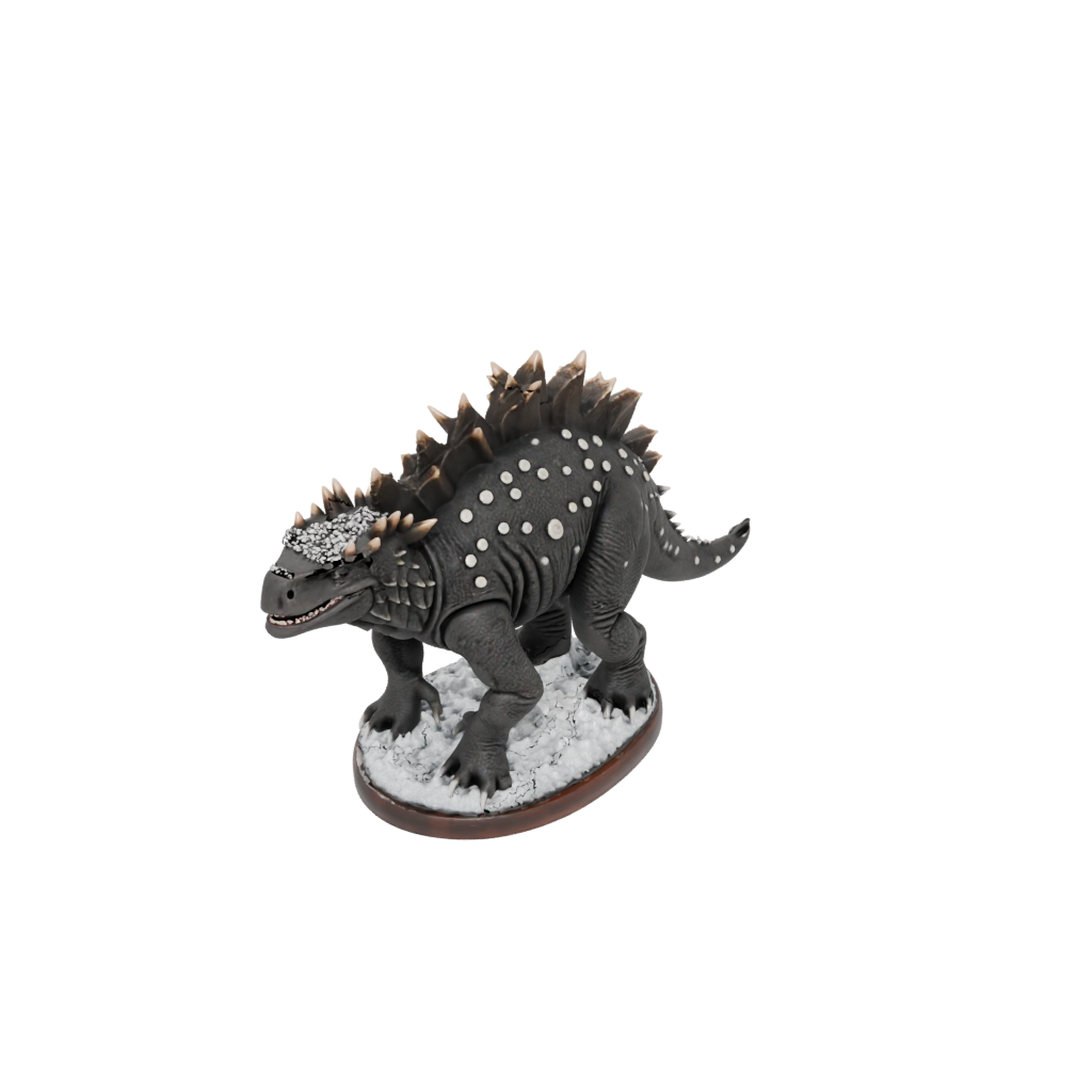 Holiday Flexi Ankylosaurus — dinosaurs 3D print model, STL