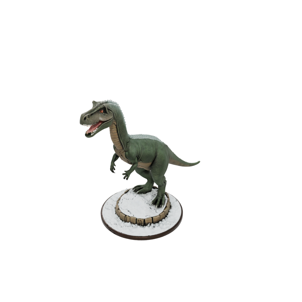 Holiday Flexi Iguanodon — dinosaurs 3D print model, STL