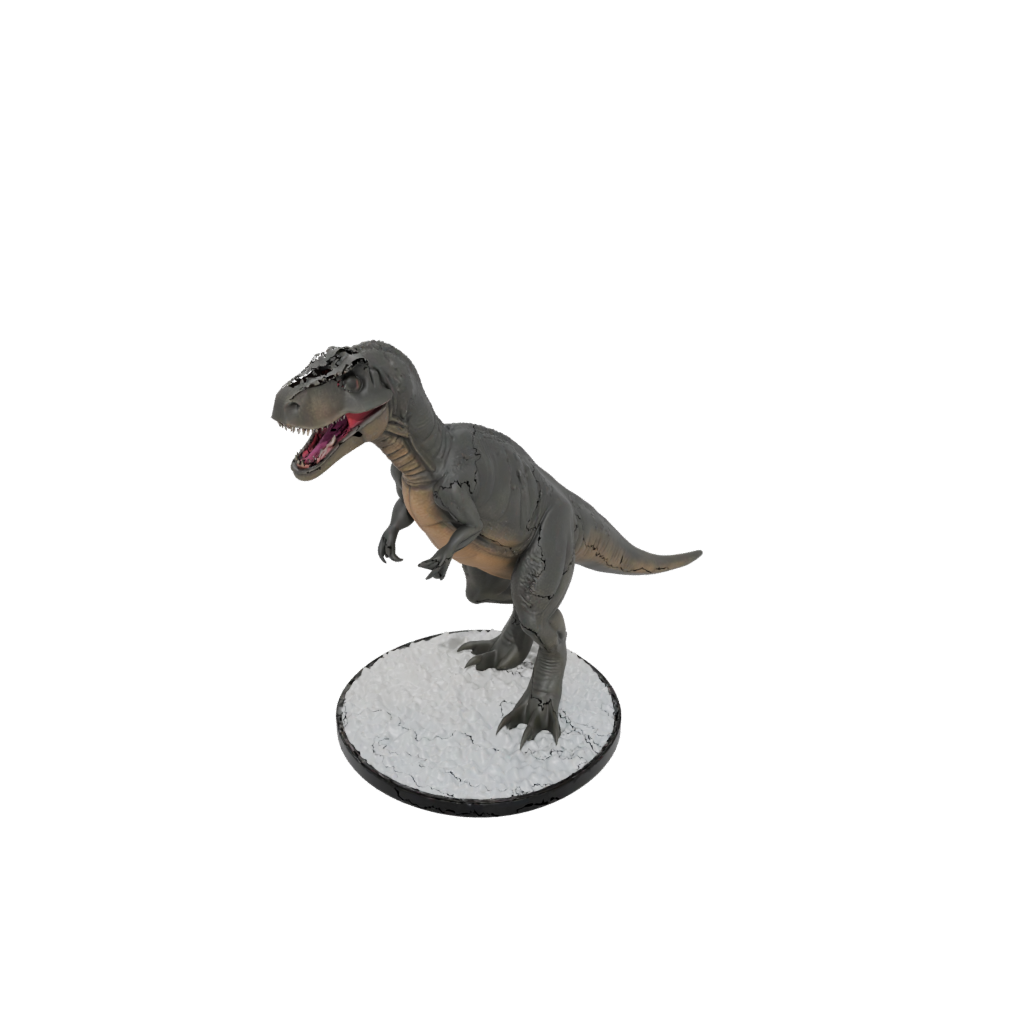 Holiday Flexi Megalosaurus — dinosaurs 3D print model, STL