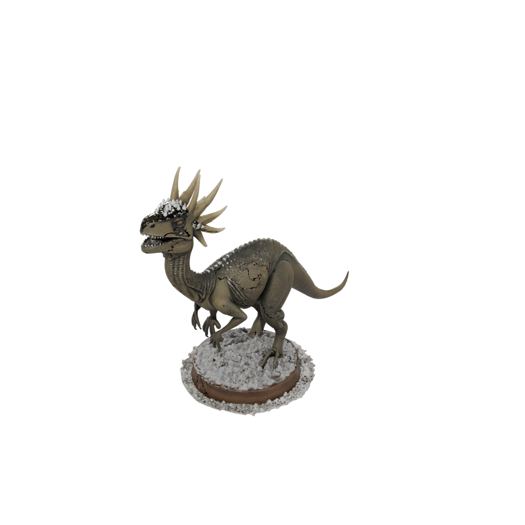 Holiday Flexi Protoceratops — dinosaurs 3D print model, STL