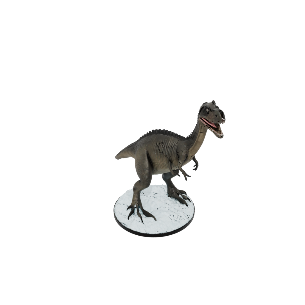 Holiday Spinosaurus — dinosaurs 3D print model, STL
