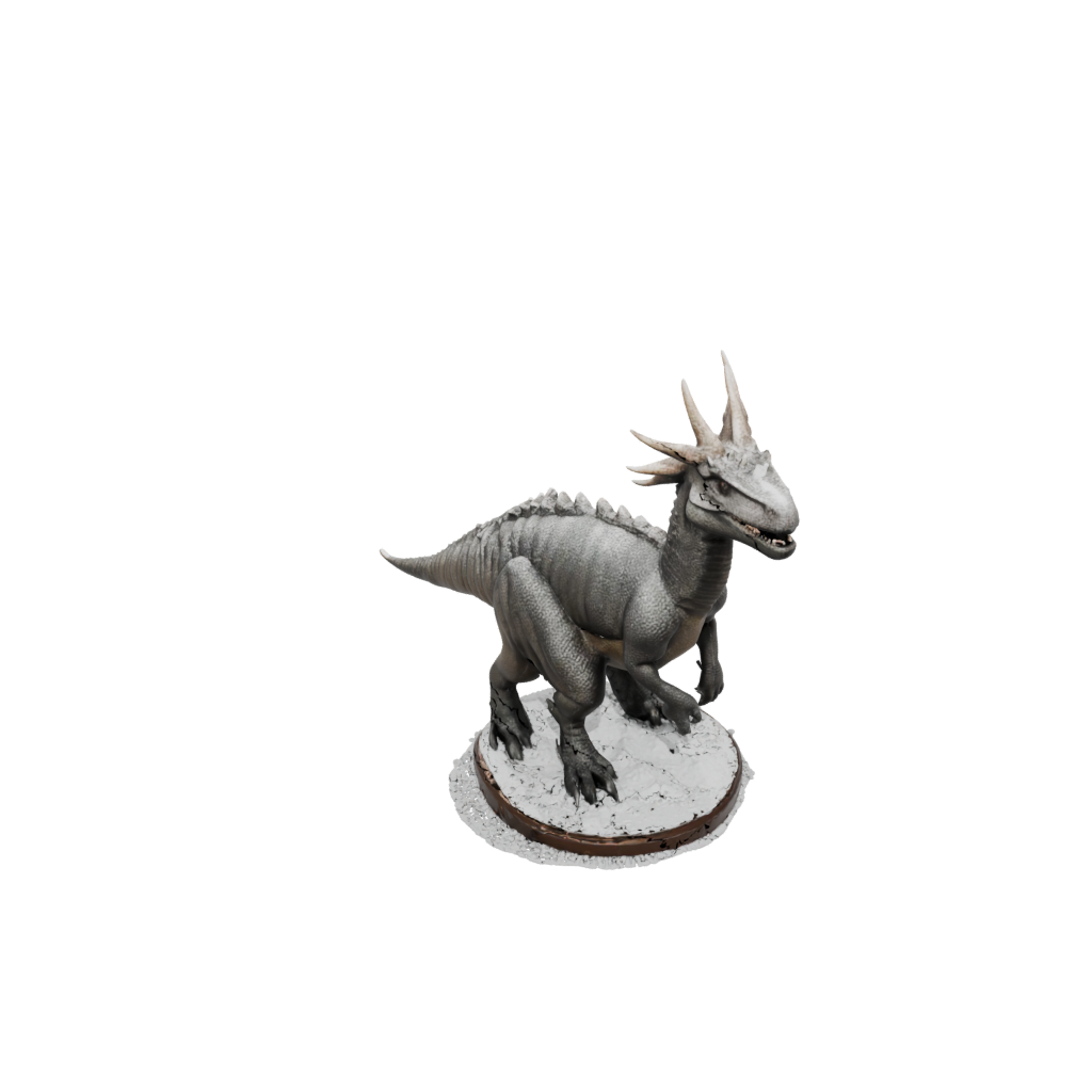 Holiday Styracosaurus — dinosaurs 3D print model, STL