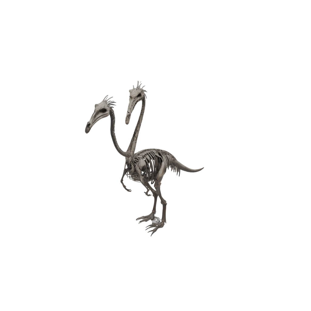 Holiday Skeleton Gallimimus