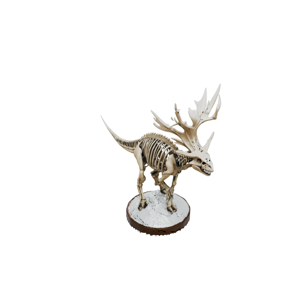 Holiday Skeleton Protoceratops