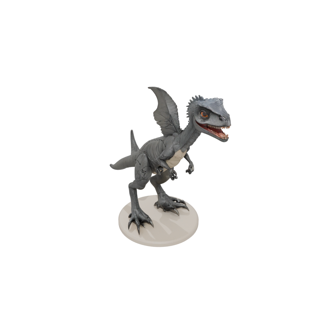 Jumbo Chibi Utahraptor