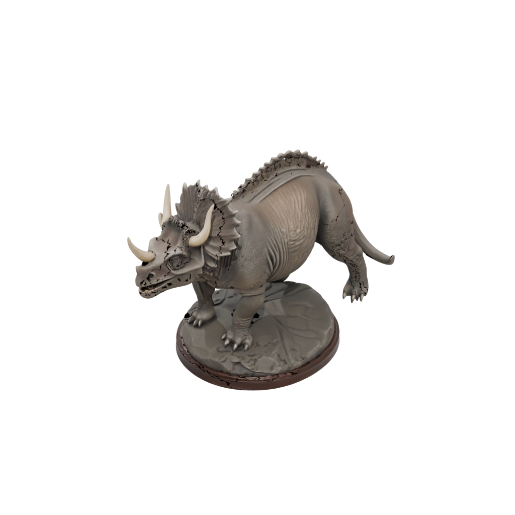 Jumbo Feathered Triceratops