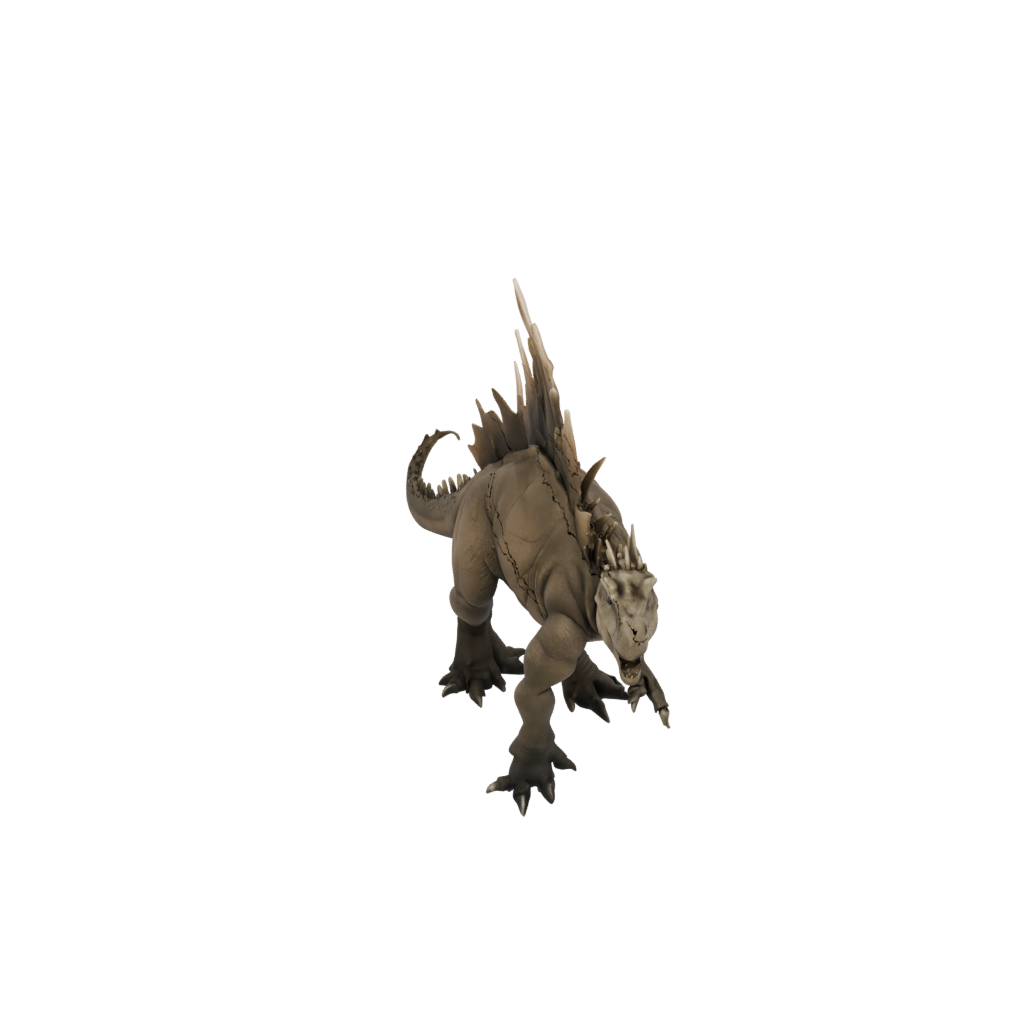 Jumbo Flexi Stegosaurus — dinosaurs 3D print model, STL