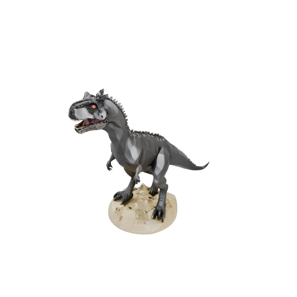 Jumbo Low-Poly Carnotaurus