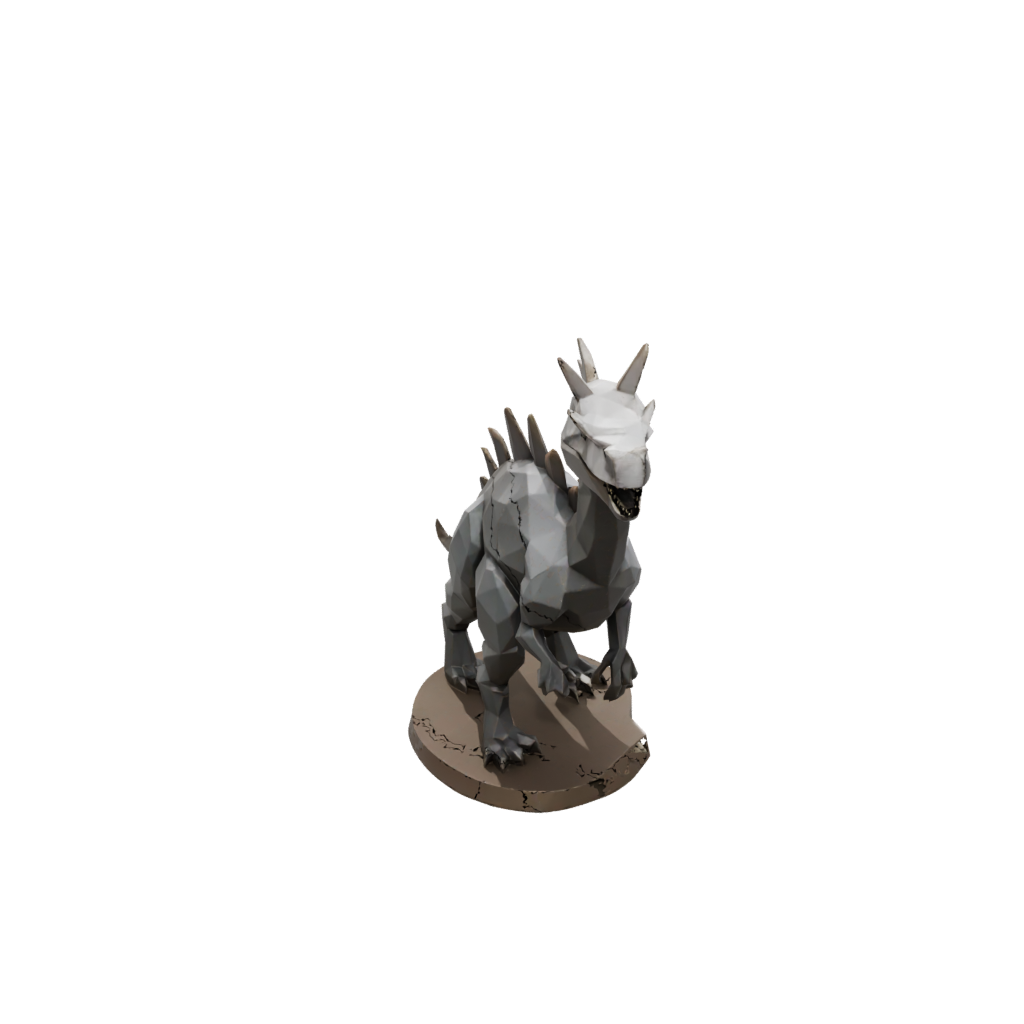 Jumbo Low-Poly Kentrosaurus