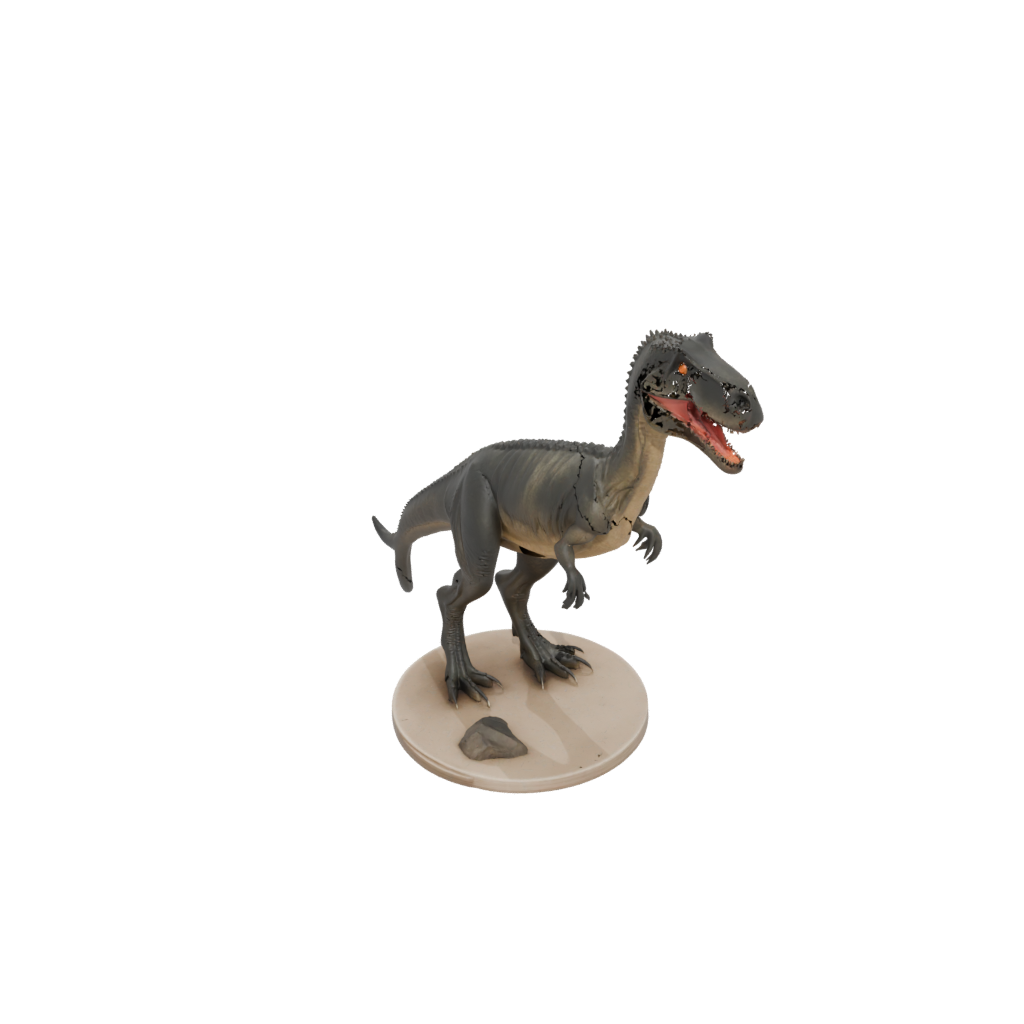 Jumbo Baryonyx — dinosaurs 3D print model, STL