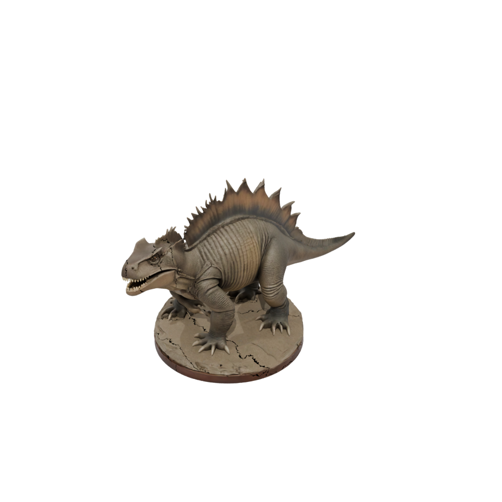Jumbo Dimetrodon — dinosaurs 3D print model, STL